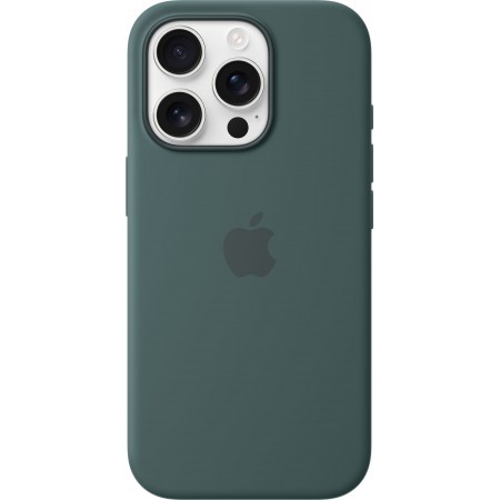 Silicone Case with Magsafe для iPhone 16 Pro (Lake Green)