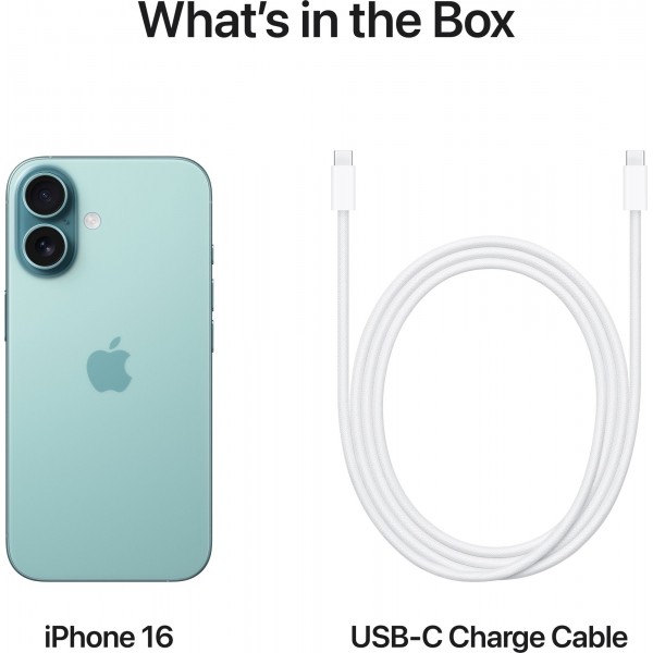 Apple iPhone 16 128 Gb Teal (MYAW3) eSim