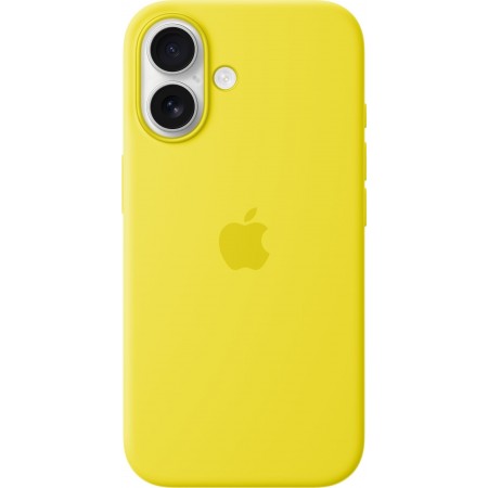 Silicone Case with Magsafe для iPhone 16 (Star Fruit)