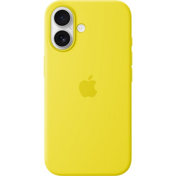 Silicone Case with Magsafe для iPhone 16 (Star Fruit)