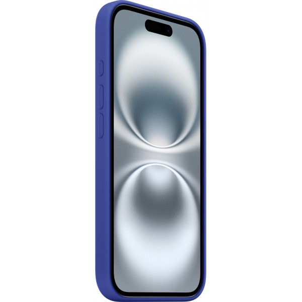Silicone Case with Magsafe для iPhone 16 (Ultramarine)