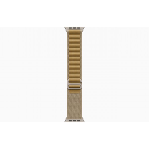 Apple Watch Ultra 2 GPS + Cellular 49mm Natural Titanium Case with Tan Alpine Loop (MX4H3) Large