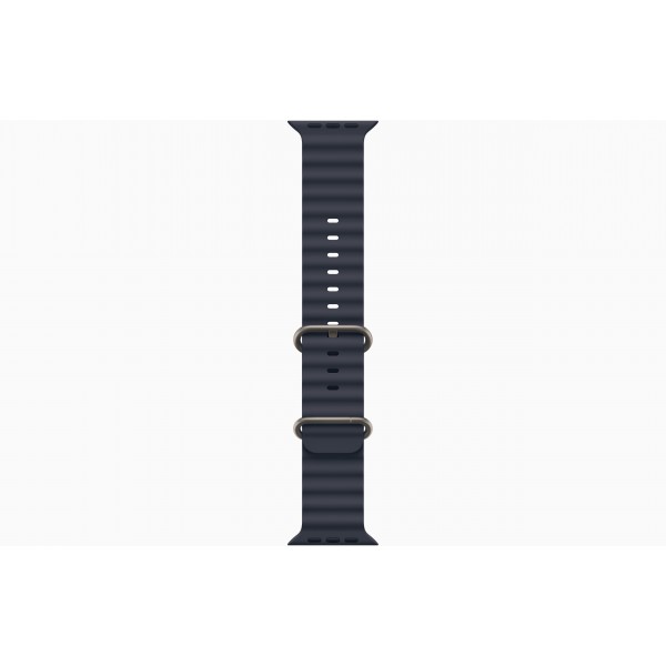Apple Watch Ultra 2 GPS + Cellular 49mm Natural Titanium Case with Navy Ocean Band (MX4D3)