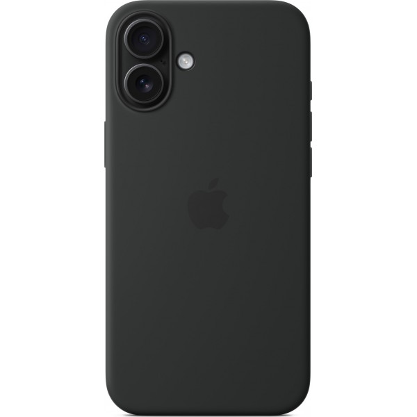 Silicone Case with Magsafe для iPhone 16 Plus (Black)