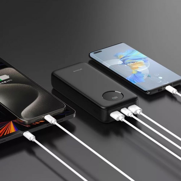 Зовнішній акумулятор Proove Illuminator SE 22.5W 30000mAh (Black) 
